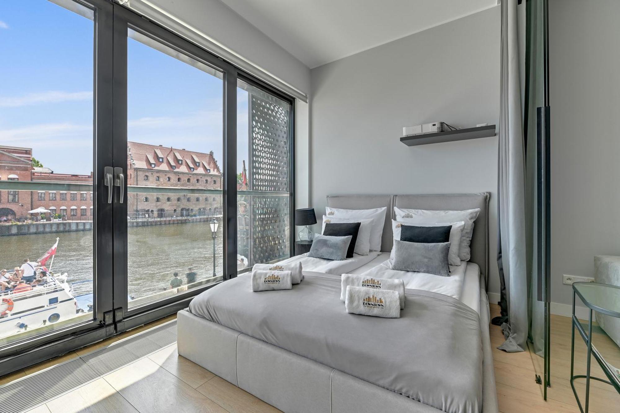 Symfonia Amazing River View Apartment By Downtown Apartments Gdańsk Exterior foto