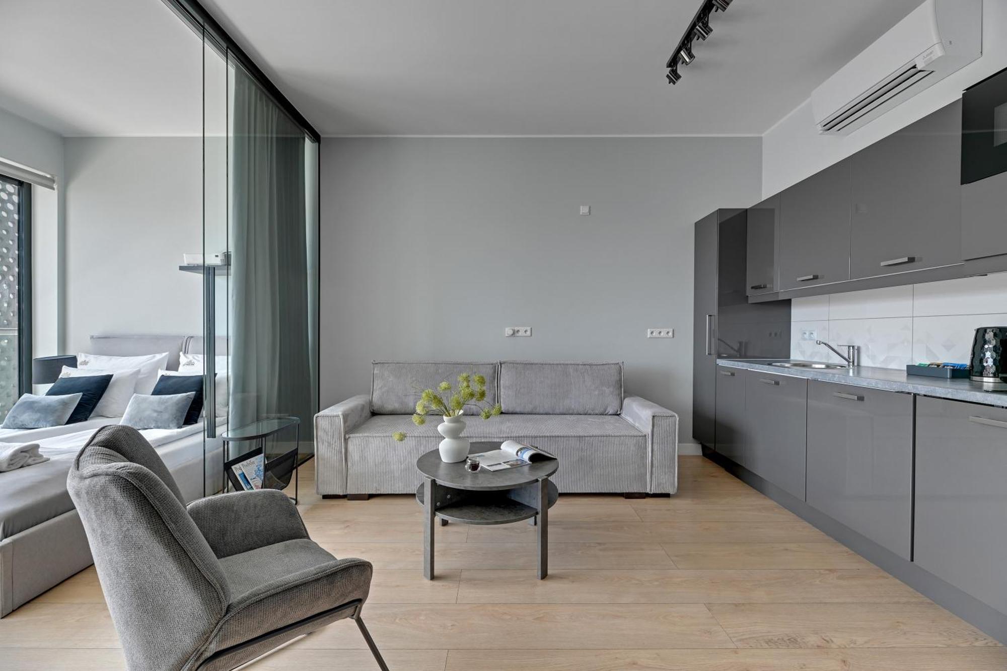 Symfonia Amazing River View Apartment By Downtown Apartments Gdańsk Exterior foto